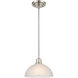 Amberle 1 Light 9.5 inch Brushed Nickel Indoor Pendant Ceiling Light